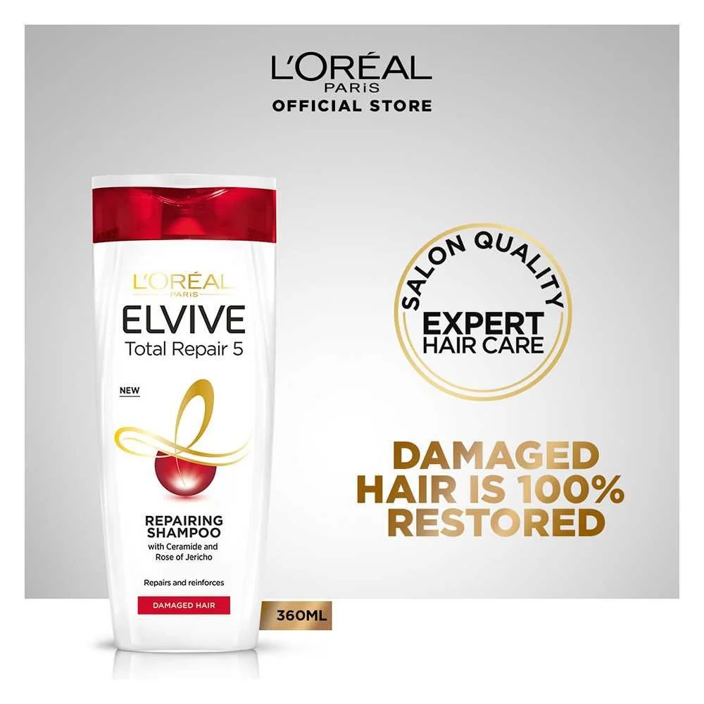 LOREAL SHAMPOO DAMAGED HAIR 360ML